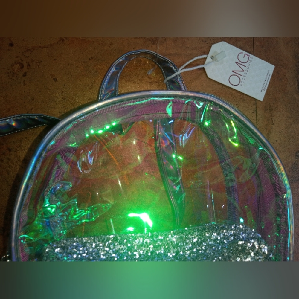 Transparent mini backpack - Picture 3 of 5